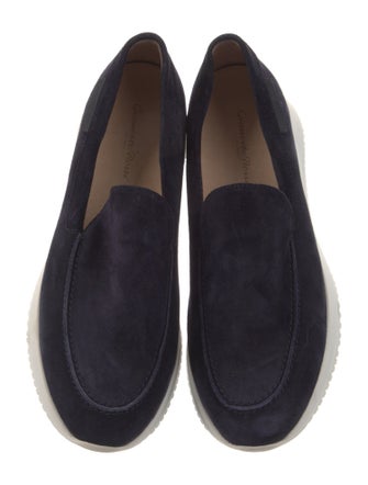 Gianvito Rossi Suede Loafers