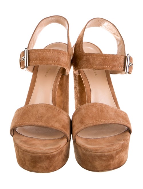 Gianvito Rossi Suede Sandals
