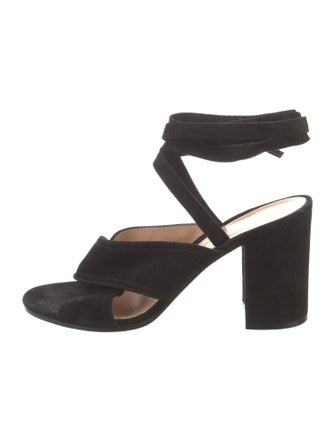Gianvito Rossi Suede Sandals