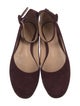 Gianvito Rossi Suede Ballet Flats