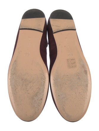 Gianvito Rossi Suede Ballet Flats