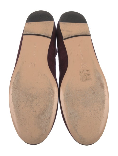 Gianvito Rossi Suede Ballet Flats