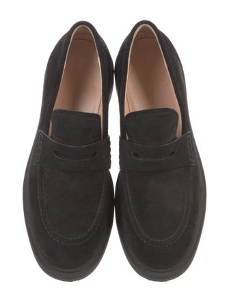 Gianvito Rossi Suede Loafers