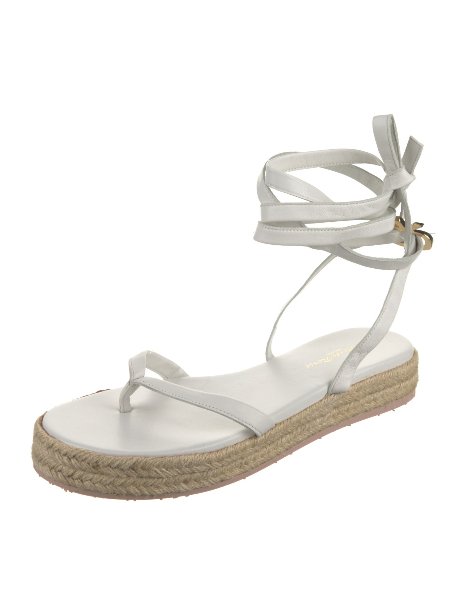 Gianvito Rossi Leather Espadrilles