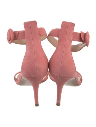 Gianvito Rossi Suede Sandals