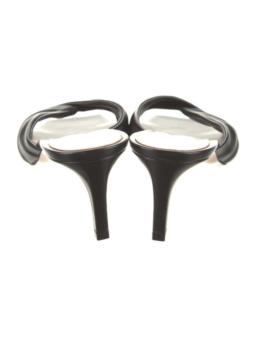 Gianvito Rossi Leather Slides