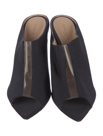 Gianvito Rossi Satin Mules