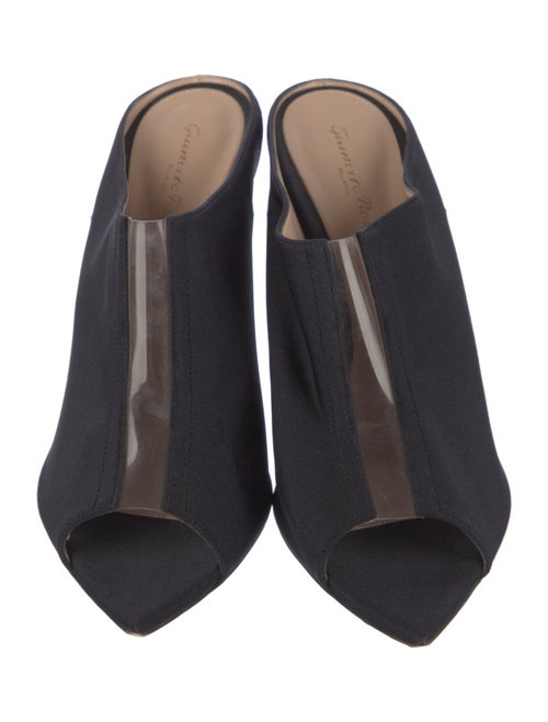 Gianvito Rossi Satin Mules