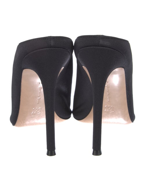 Gianvito Rossi Satin Mules