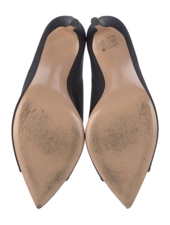 Gianvito Rossi Satin Mules