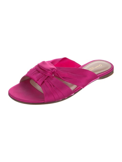 Gianvito Rossi Satin Slides