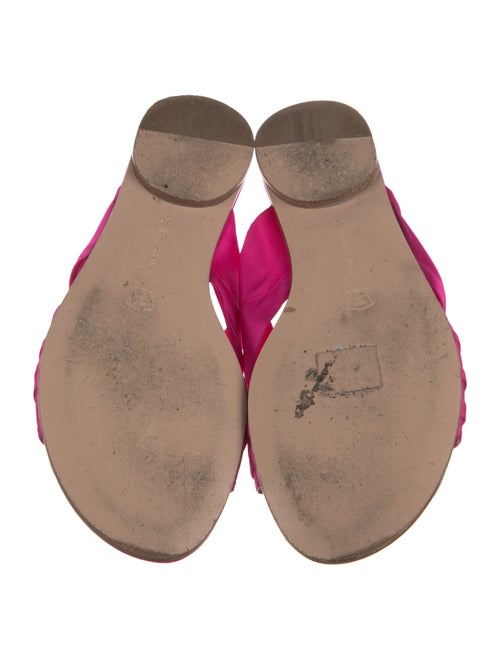 Gianvito Rossi Satin Slides