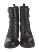 Gianvito Rossi Leather Combat Boots