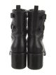 Gianvito Rossi Leather Combat Boots
