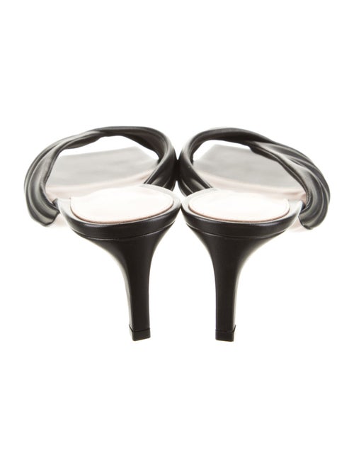 Gianvito Rossi Leather Slides