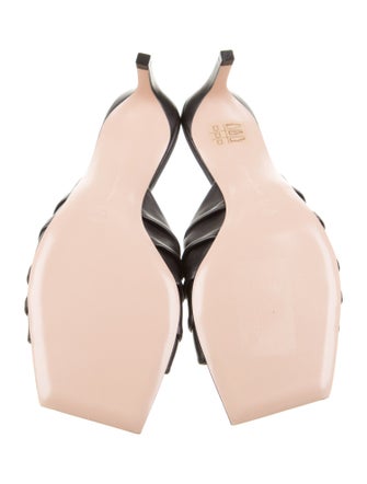 Gianvito Rossi Leather Slides