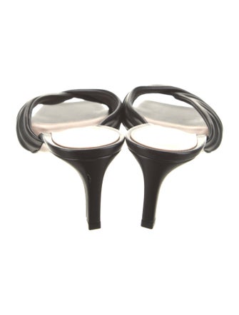 Gianvito Rossi Leather Slides