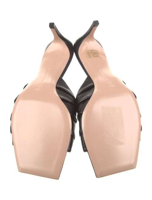 Gianvito Rossi Leather Slides