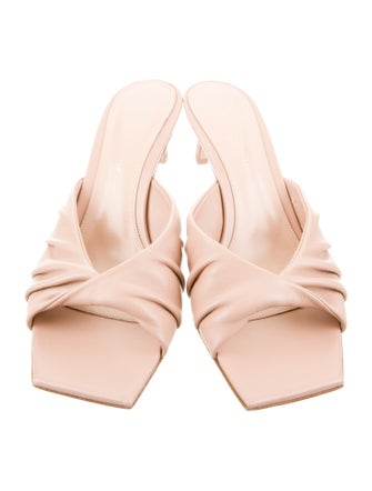 Gianvito Rossi Leather Slides