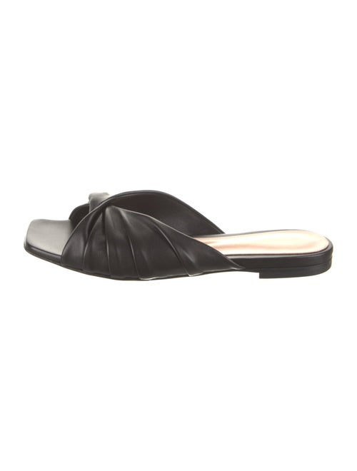 Gianvito Rossi Leather Slides