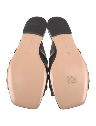 Gianvito Rossi Leather Slides