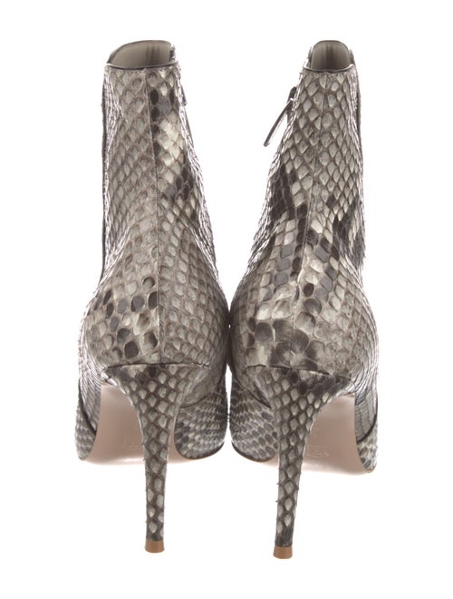 Gianvito Rossi Snakeskin Animal Print Boots
