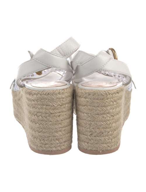 Gianvito Rossi Leather Espadrilles