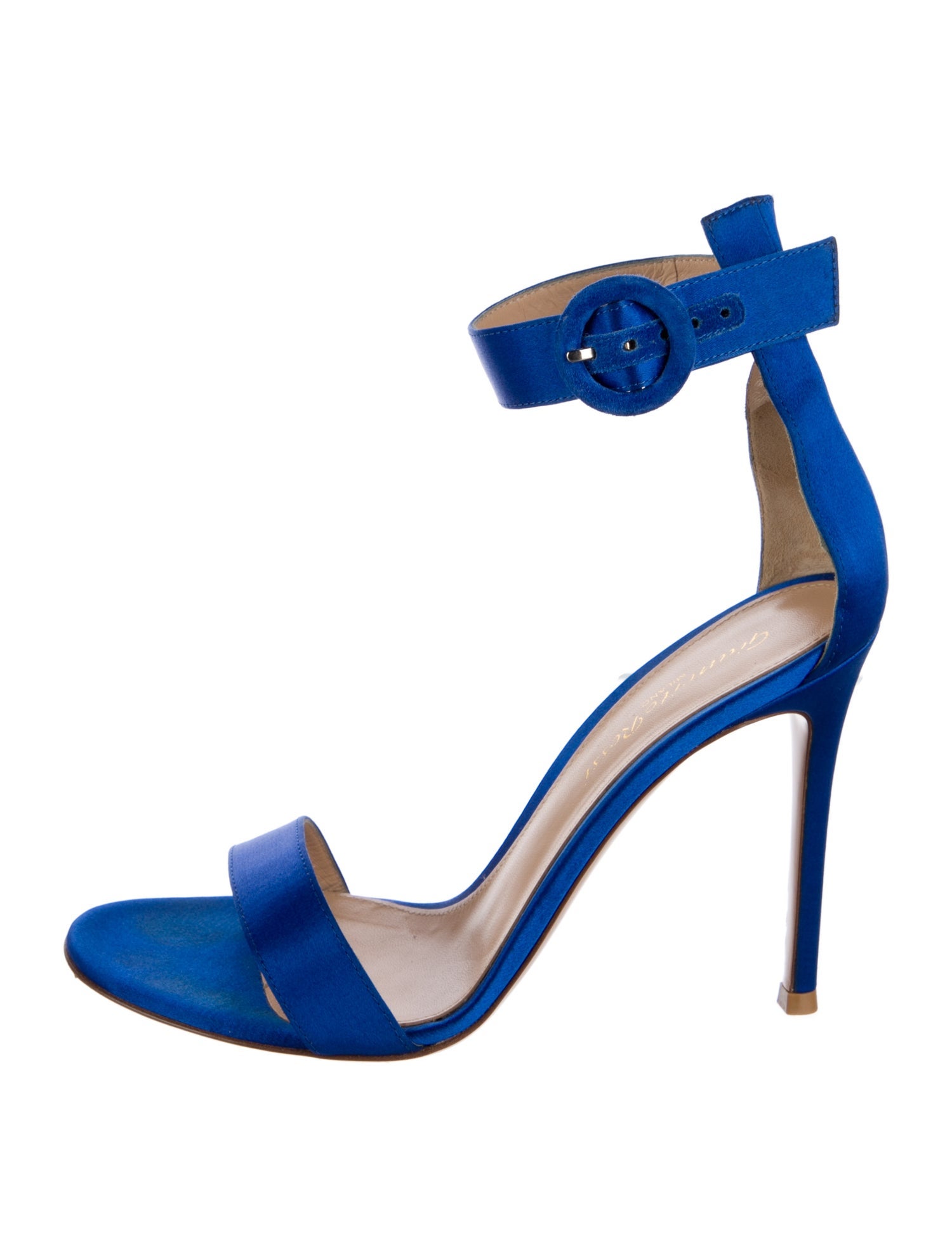 Gianvito Rossi Satin Sandals