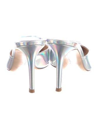 Gianvito Rossi Patent Leather Mules