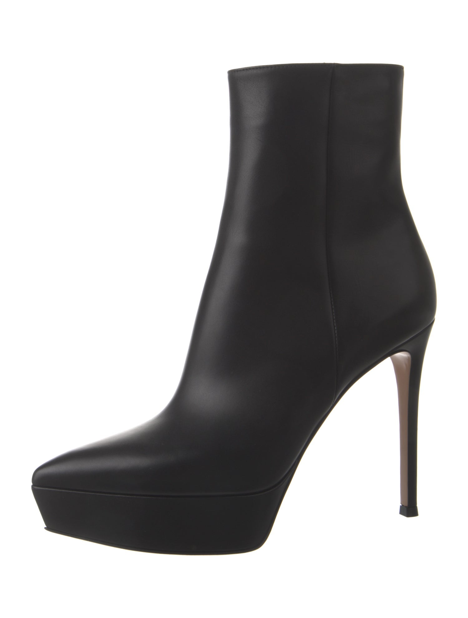 Gianvito Rossi Leather Sock Boots