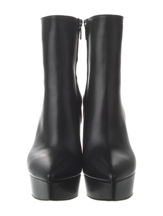 Gianvito Rossi Leather Sock Boots