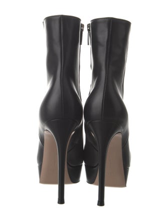 Gianvito Rossi Leather Sock Boots