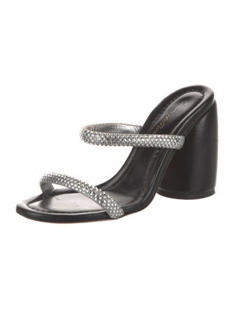 Gianvito Rossi Crystal Slides