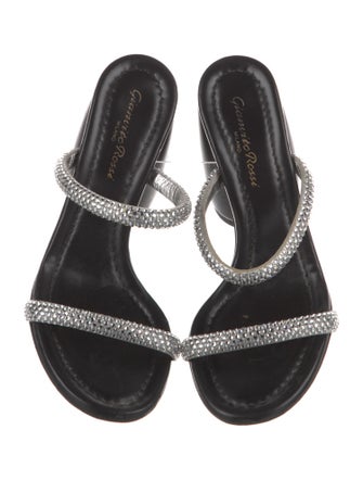 Gianvito Rossi Crystal Slides