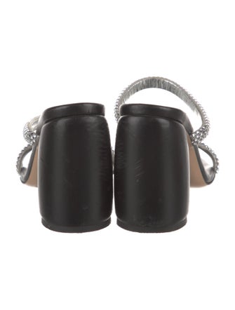 Gianvito Rossi Crystal Slides