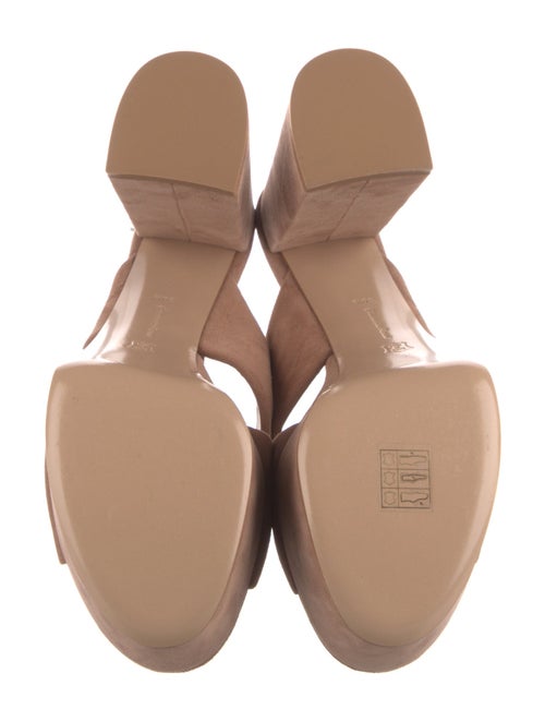 Gianvito Rossi Suede Slides