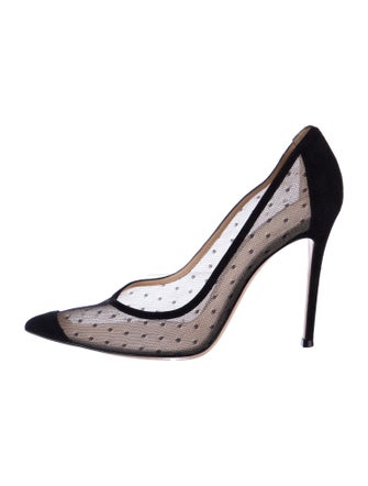 Gianvito Rossi Mesh Pumps