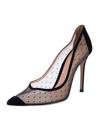Gianvito Rossi Mesh Pumps