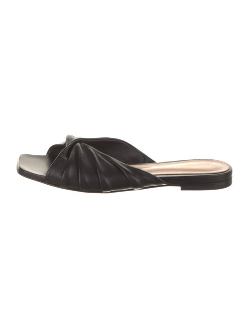 Gianvito Rossi Leather Slides