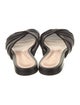 Gianvito Rossi Leather Slides