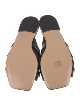 Gianvito Rossi Leather Slides