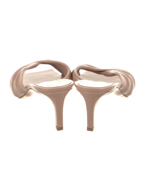 Gianvito Rossi Leather Slides