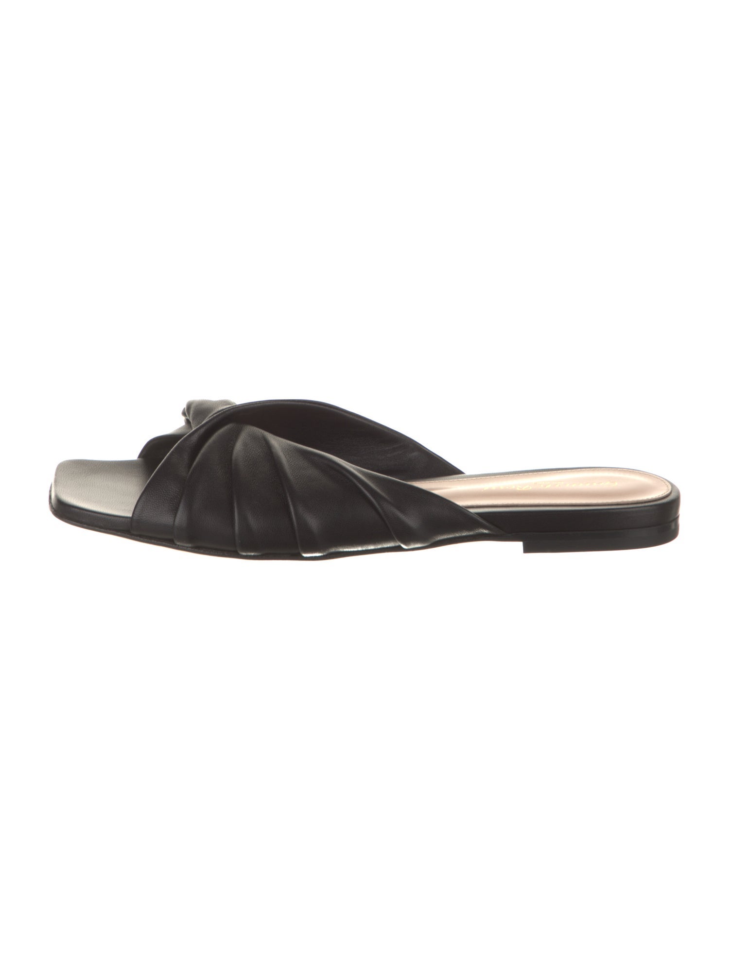 Gianvito Rossi Leather Slides