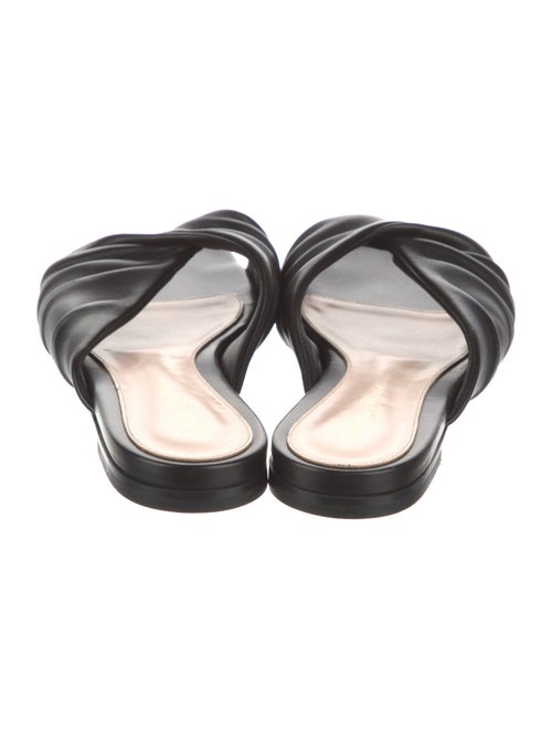 Gianvito Rossi Leather Slides