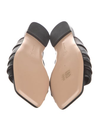 Gianvito Rossi Leather Slides