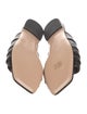 Gianvito Rossi Leather Slides
