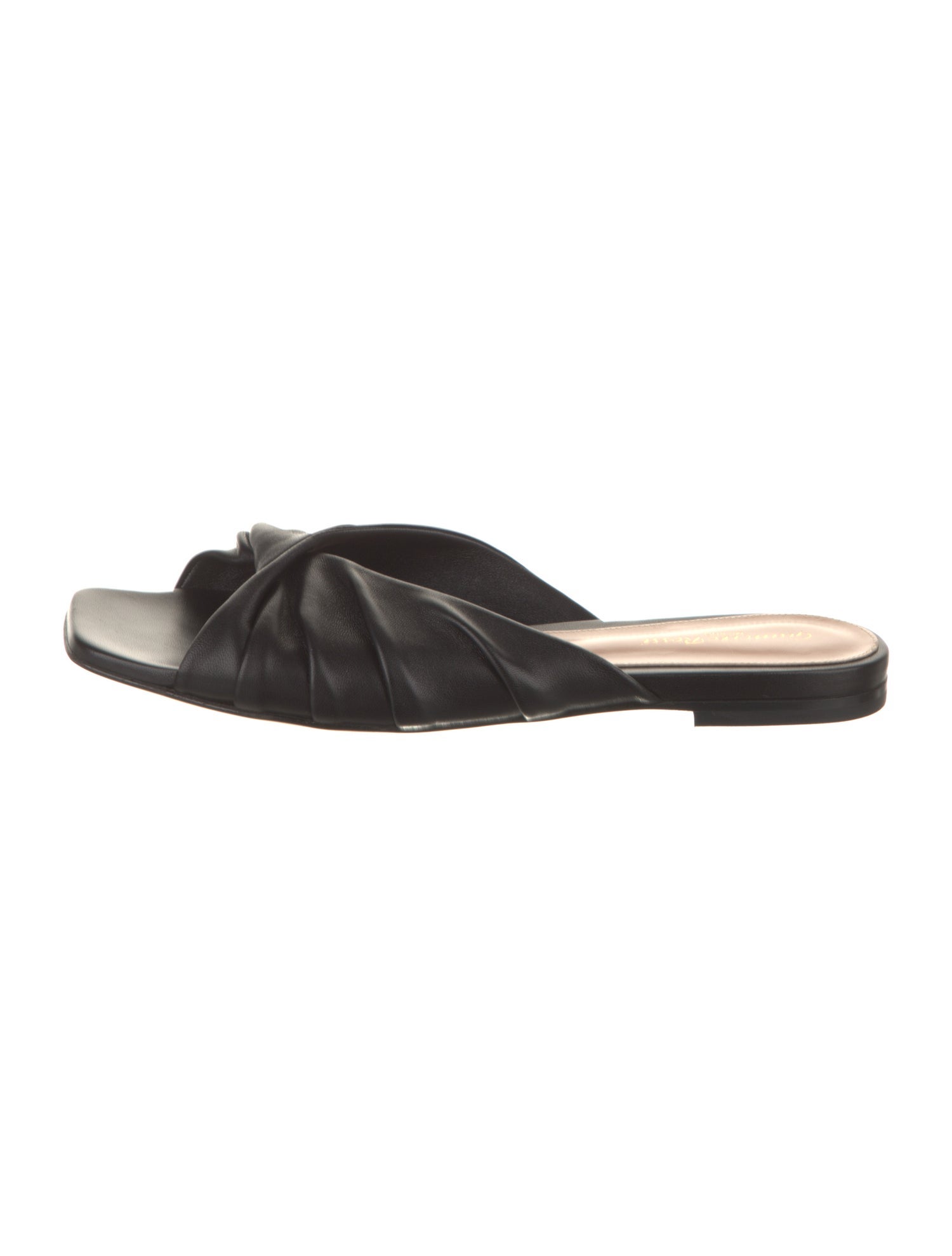 Gianvito Rossi Leather Slides