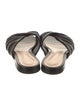Gianvito Rossi Leather Slides