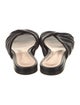 Gianvito Rossi Leather Slides