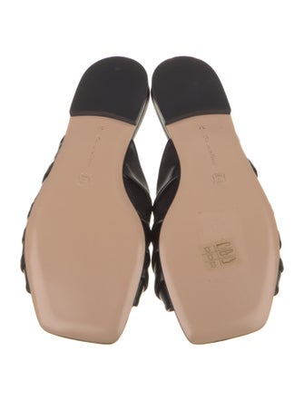 Gianvito Rossi Leather Slides